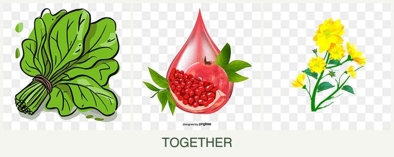 Can you plant spinach, pomegranates and calendula together?