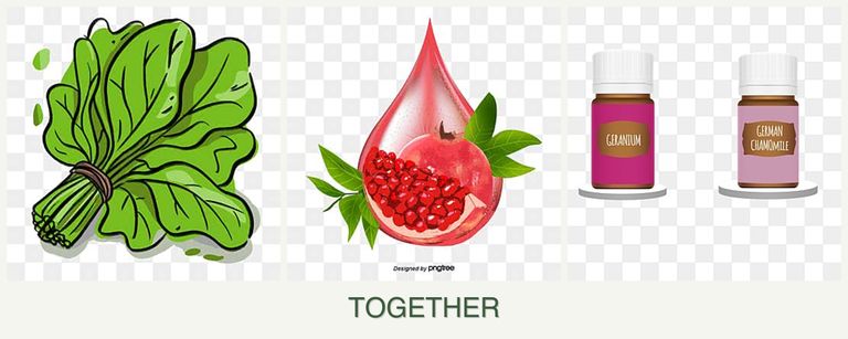 Can you plant spinach, pomegranates and geraniums together?