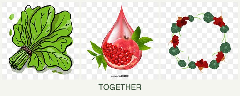 Can you plant spinach, pomegranates and nasturtiums together?