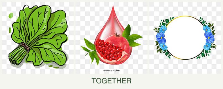 Can you plant spinach, pomegranates and zinnias together?