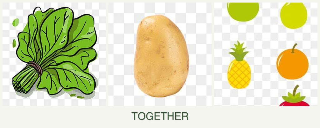 Can you plant spinach, potatoes and pears together?