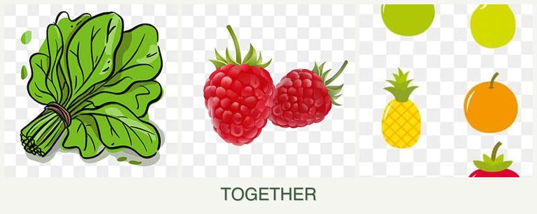 Can you plant spinach, raspberries and pears together?