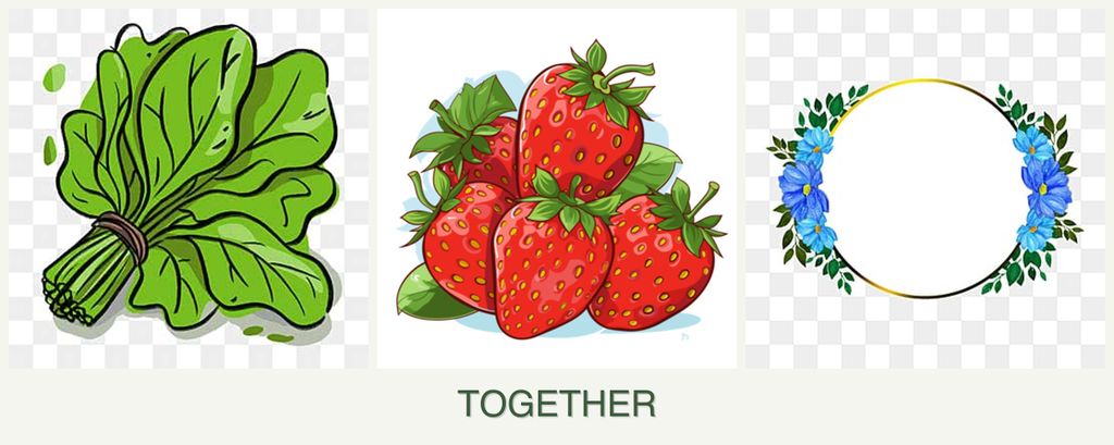 Can you plant spinach, strawberries and zinnias together?