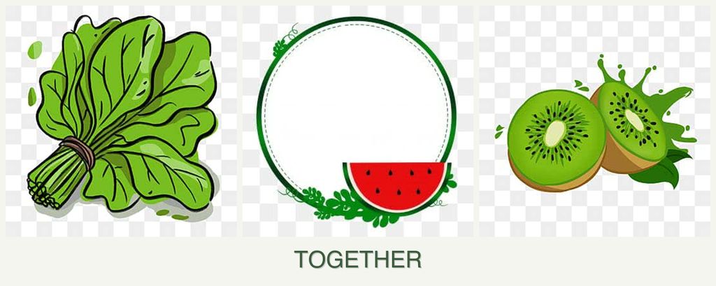 Can you plant spinach, watermelons and kiwi together?