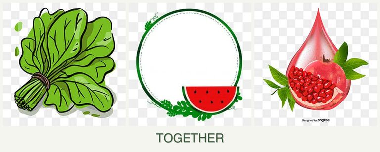 Can you plant spinach, watermelons and pomegranates together?