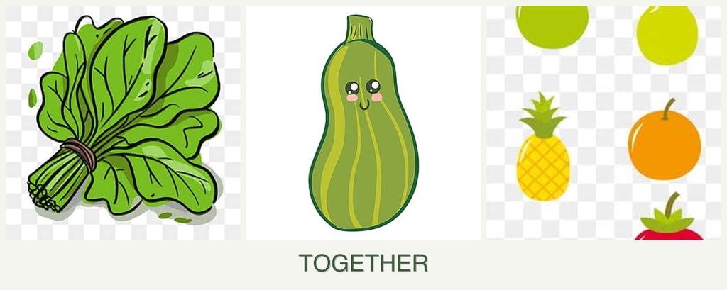 Can you plant spinach, zucchini and pears together?