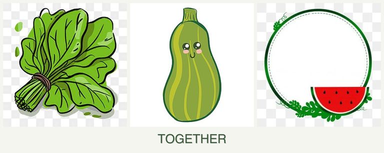 Can you plant spinach, zucchini and watermelons together?