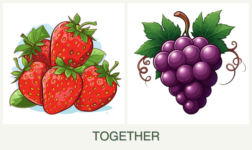 Can you plant strawberries and grapes together?
