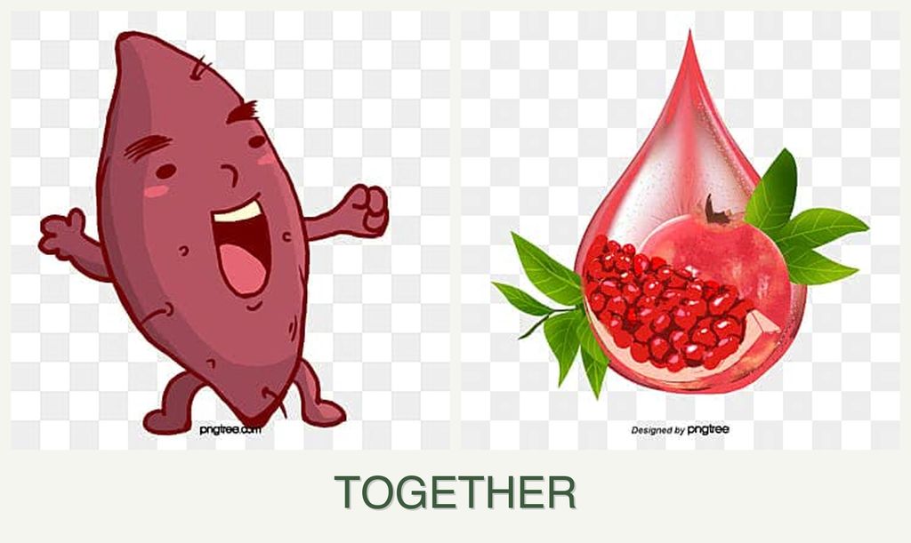 Can you plant sweet potatoes and pomegranates together?
