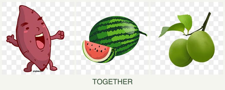 Can you plant sweet potatoes, melons and plums together?