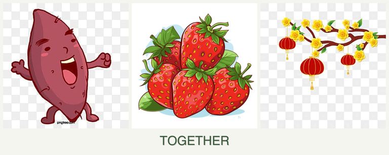Can you plant sweet potatoes, strawberries and apricots together?