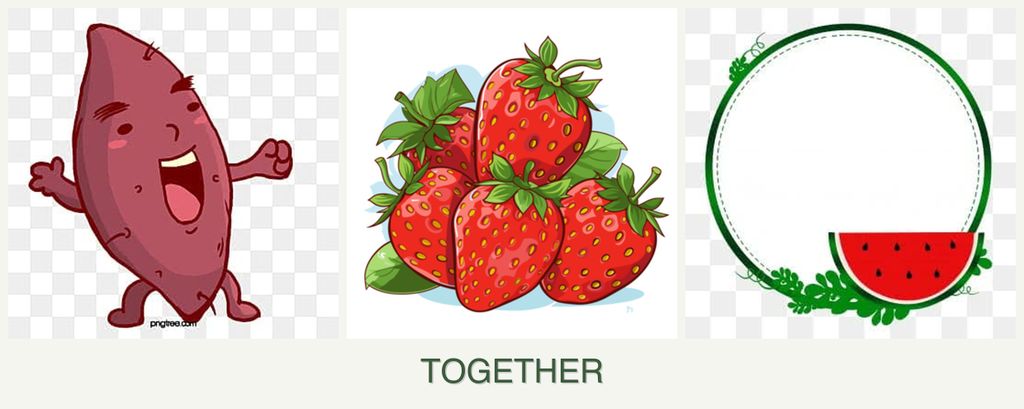 Can you plant sweet potatoes, strawberries and watermelons together?