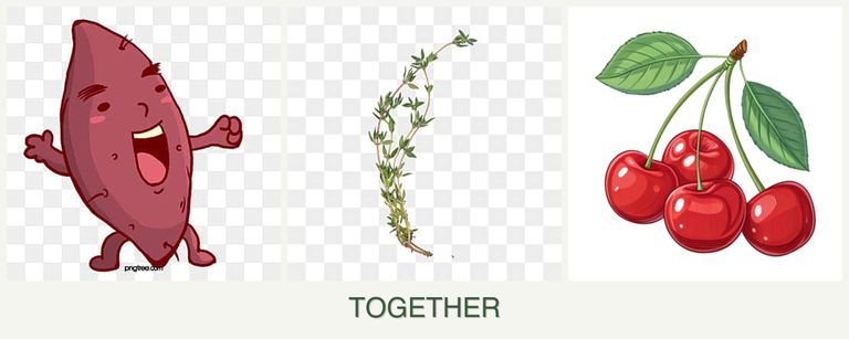 Can you plant sweet potatoes, thyme and cherries together?