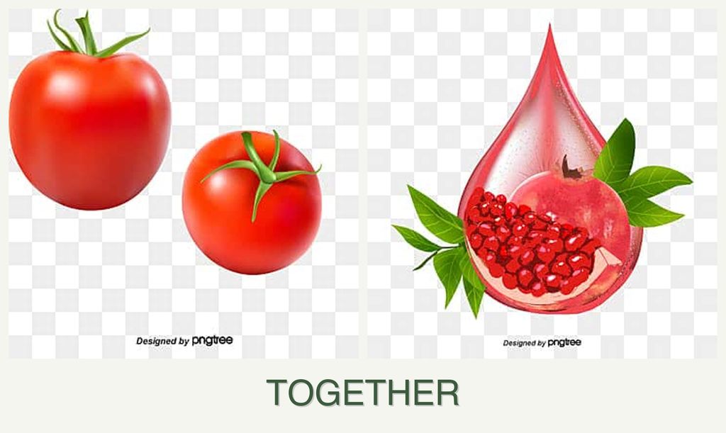 Can you plant tomatoes and pomegranates together?