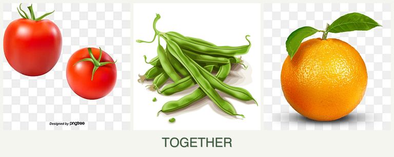 Can you plant tomatoes, beans and oranges together?