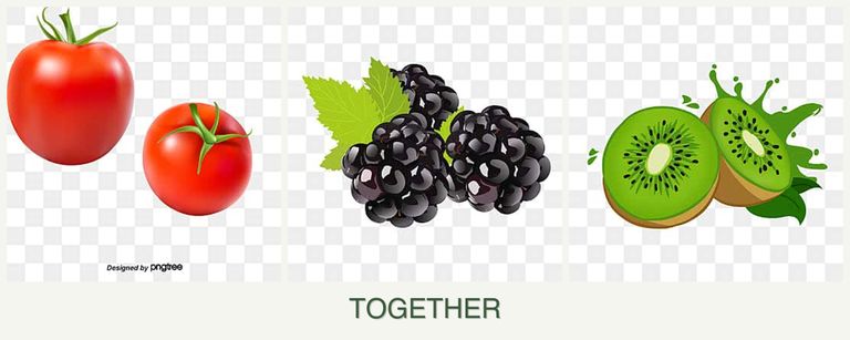 Can you plant tomatoes, blackberries and kiwi together?
