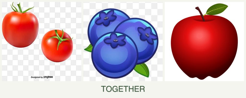 Can you plant tomatoes, blueberries and apples together?