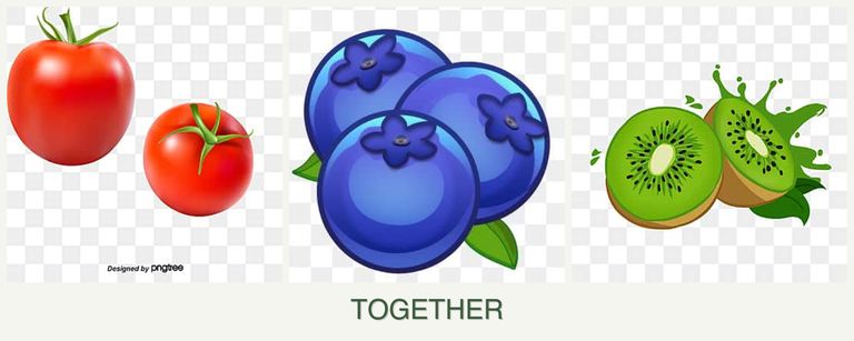 Can you plant tomatoes, blueberries and kiwi together?