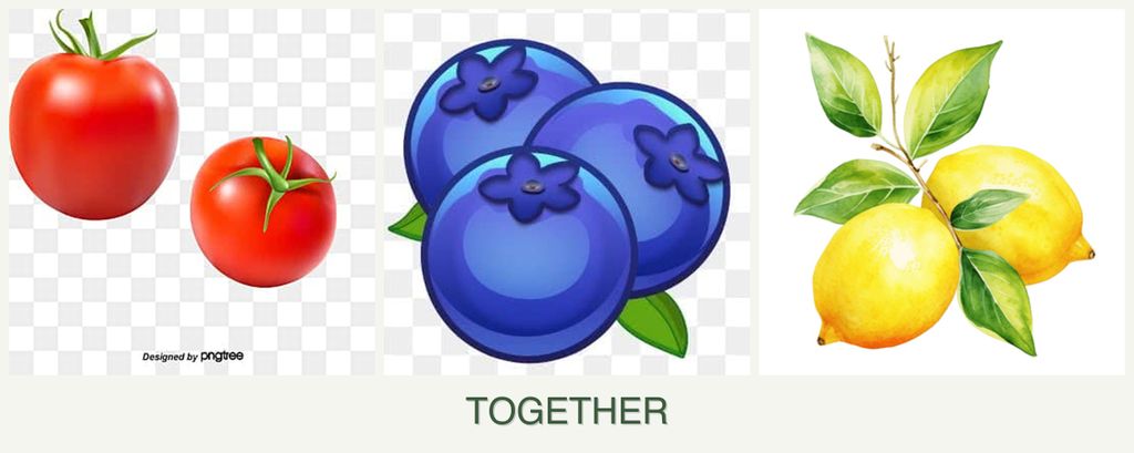 Can you plant tomatoes, blueberries and lemons together?
