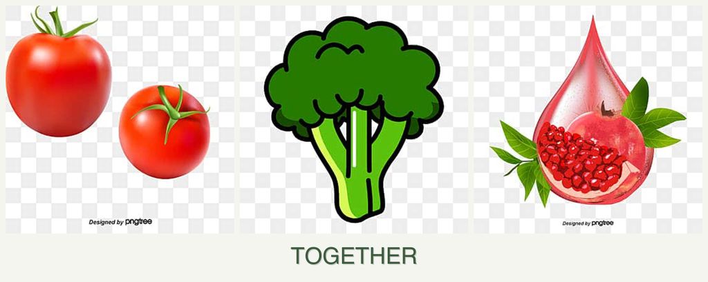 Can you plant tomatoes, broccoli and pomegranates together?