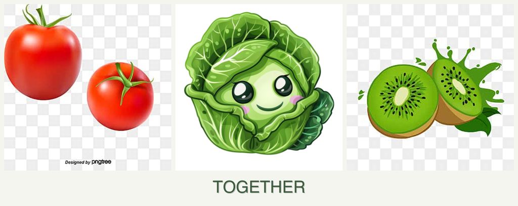 Can you plant tomatoes, cabbage and kiwi together?