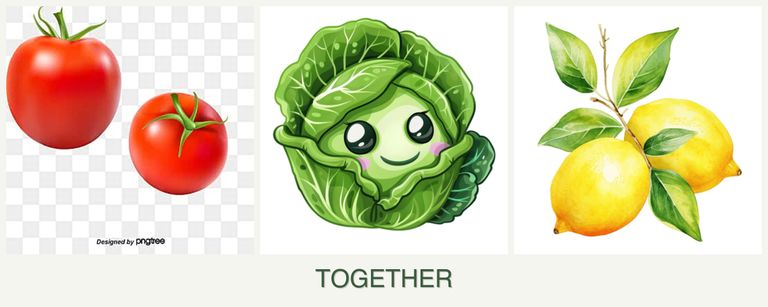Can you plant tomatoes, cabbage and lemons together?