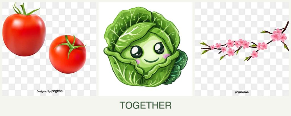 Can you plant tomatoes, cabbage and peaches together?