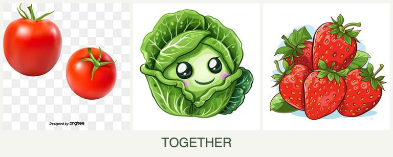 Can you plant tomatoes, cabbage and strawberries together?