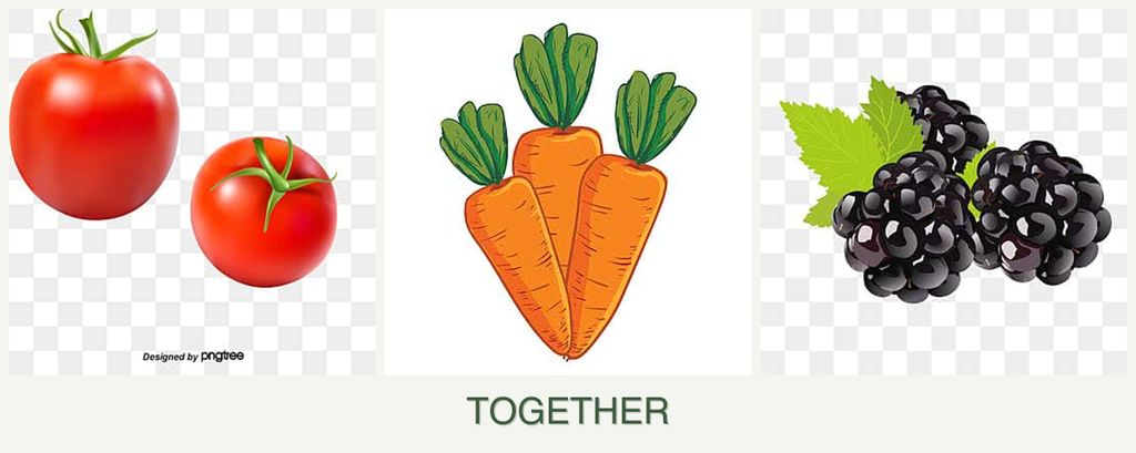 Can you plant tomatoes, carrots and blackberries together?