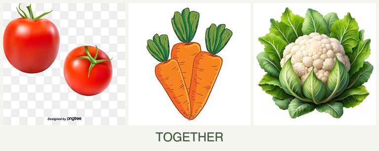 Can you plant tomatoes, carrots and cauliflower together?