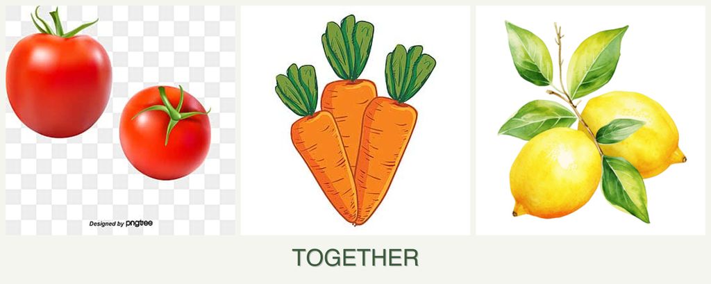 Can you plant tomatoes, carrots and lemons together?