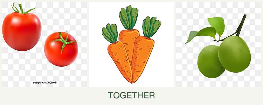 Can you plant tomatoes, carrots and plums together?