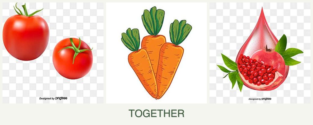 Can you plant tomatoes, carrots and pomegranates together?