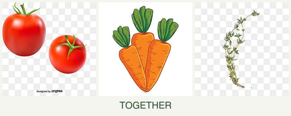 Can you plant tomatoes, carrots and thyme together?