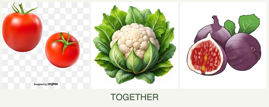 Can you plant tomatoes, cauliflower and figs together?