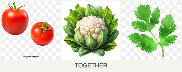 Can you plant tomatoes, cauliflower and parsley together?