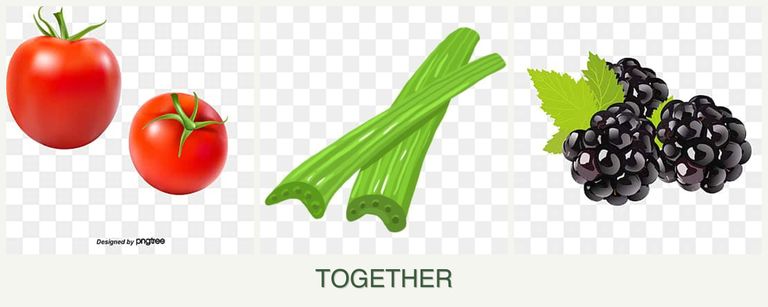 Can you plant tomatoes, celery and blackberries together?