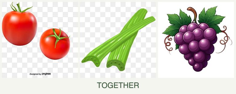 Can you plant tomatoes, celery and grapes together?