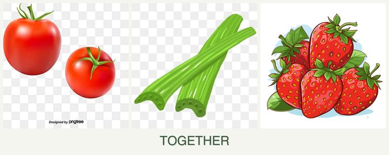 Can you plant tomatoes, celery and strawberries together?