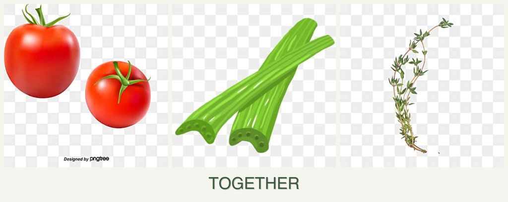 Can you plant tomatoes, celery and thyme together?