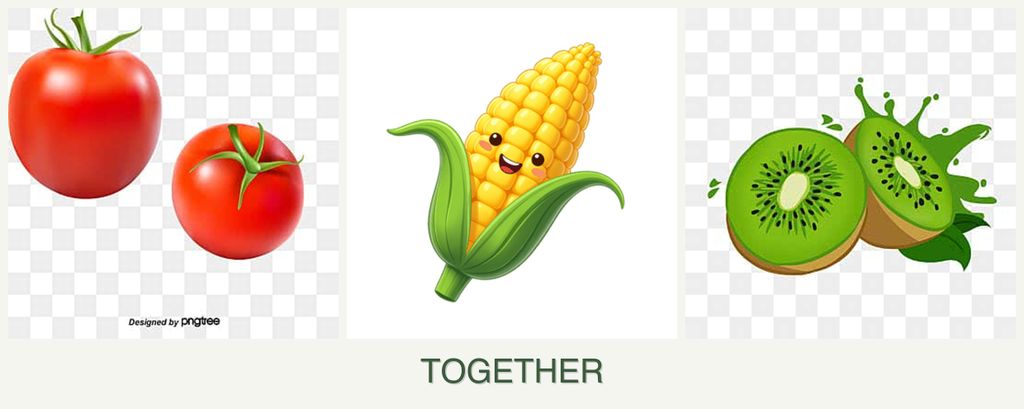Can you plant tomatoes, corn and kiwi together?