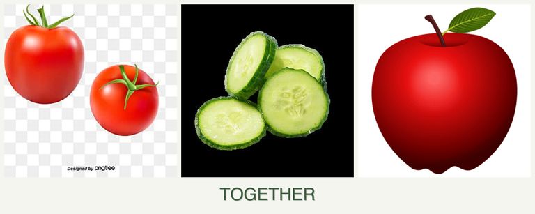 Can you plant tomatoes, cucumbers and apples together?
