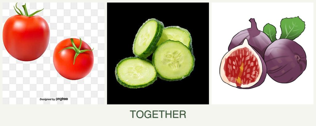 Can you plant tomatoes, cucumbers and figs together?