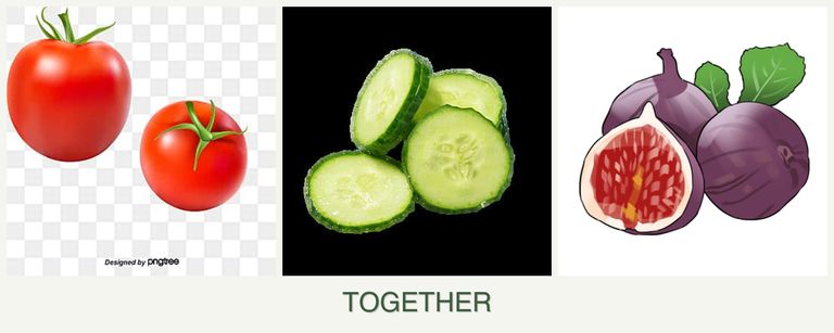 Can you plant tomatoes, cucumbers and figs together?