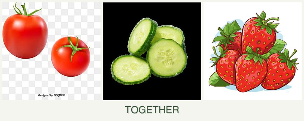 Can you plant tomatoes, cucumbers and strawberries together?