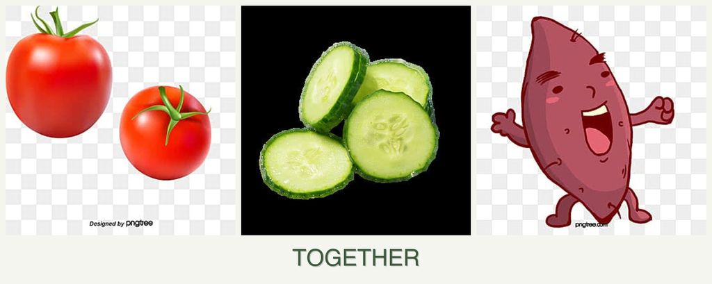 Can you plant tomatoes, cucumbers and sweet potatoes together?