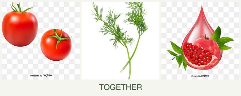 Can you plant tomatoes, dill and pomegranates together?