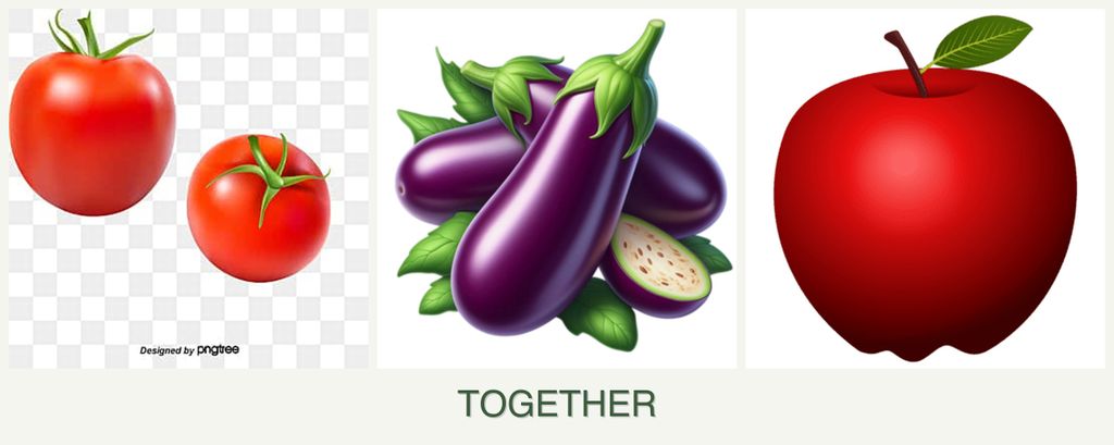 Can you plant tomatoes, eggplant and apples together?