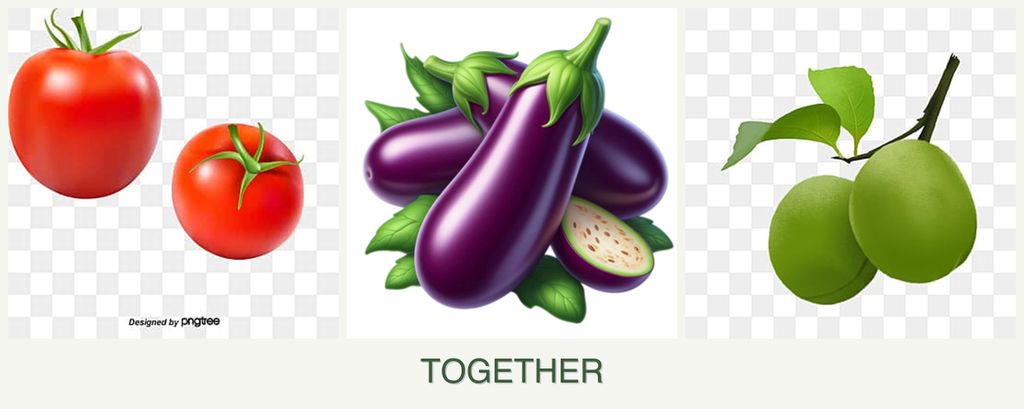Can you plant tomatoes, eggplant and plums together?