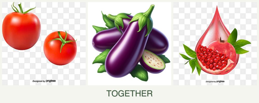 Can you plant tomatoes, eggplant and pomegranates together?